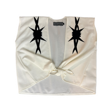 Load image into Gallery viewer, Tie Front Shirts - Flame, Snake, Scorpion, Chain, Barbed Wire