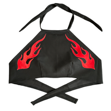 Load image into Gallery viewer, Halters: Dagger/Heart, Flames