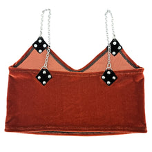 Load image into Gallery viewer, Velvet & Chain Tank