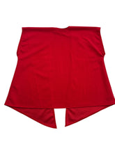 Load image into Gallery viewer, Red Flame Tie Front