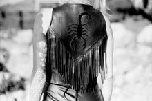 Load image into Gallery viewer, Leather Scorpion Vest