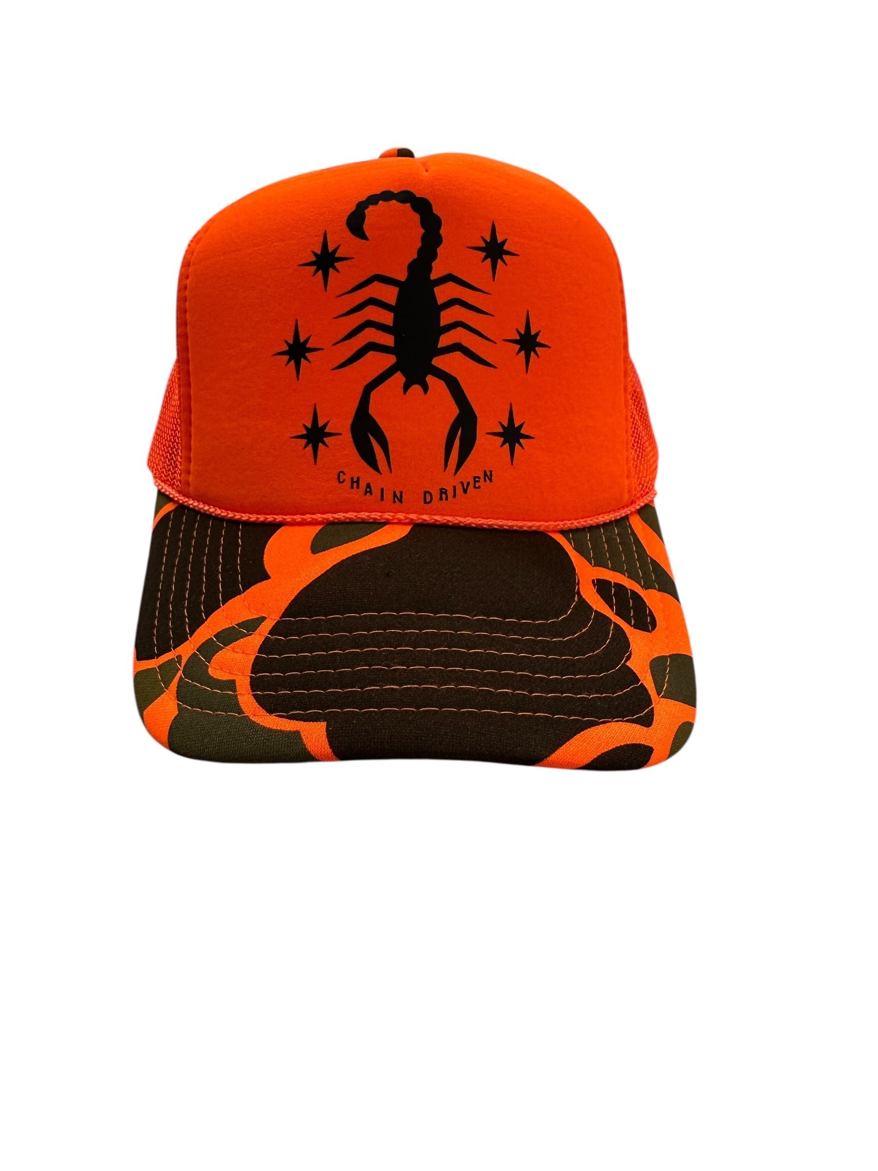Scorpion and Star Camo Trucker Hat