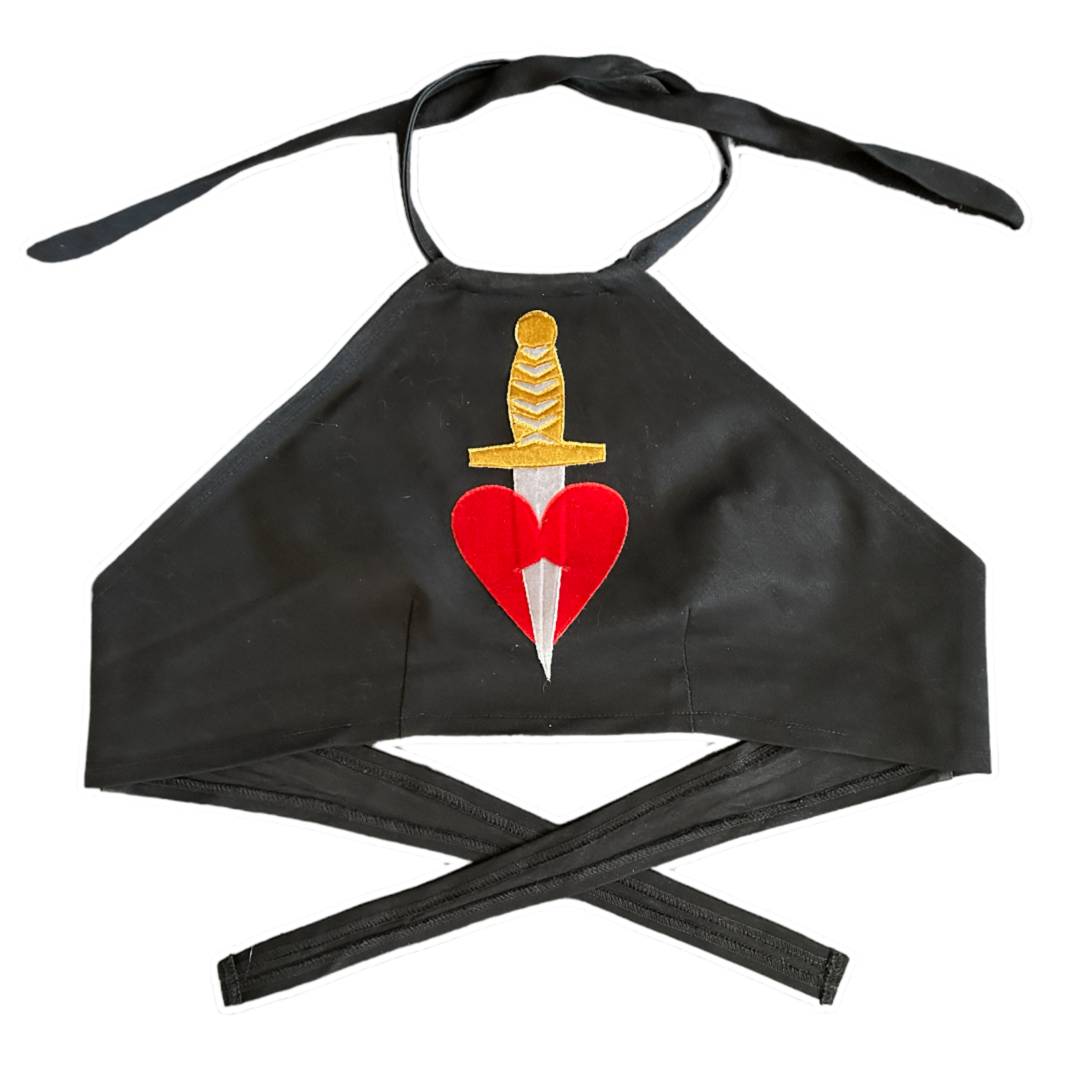 Halters:  Dagger/Heart, Flames