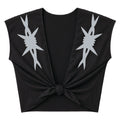 Barbed Wire Tie Front