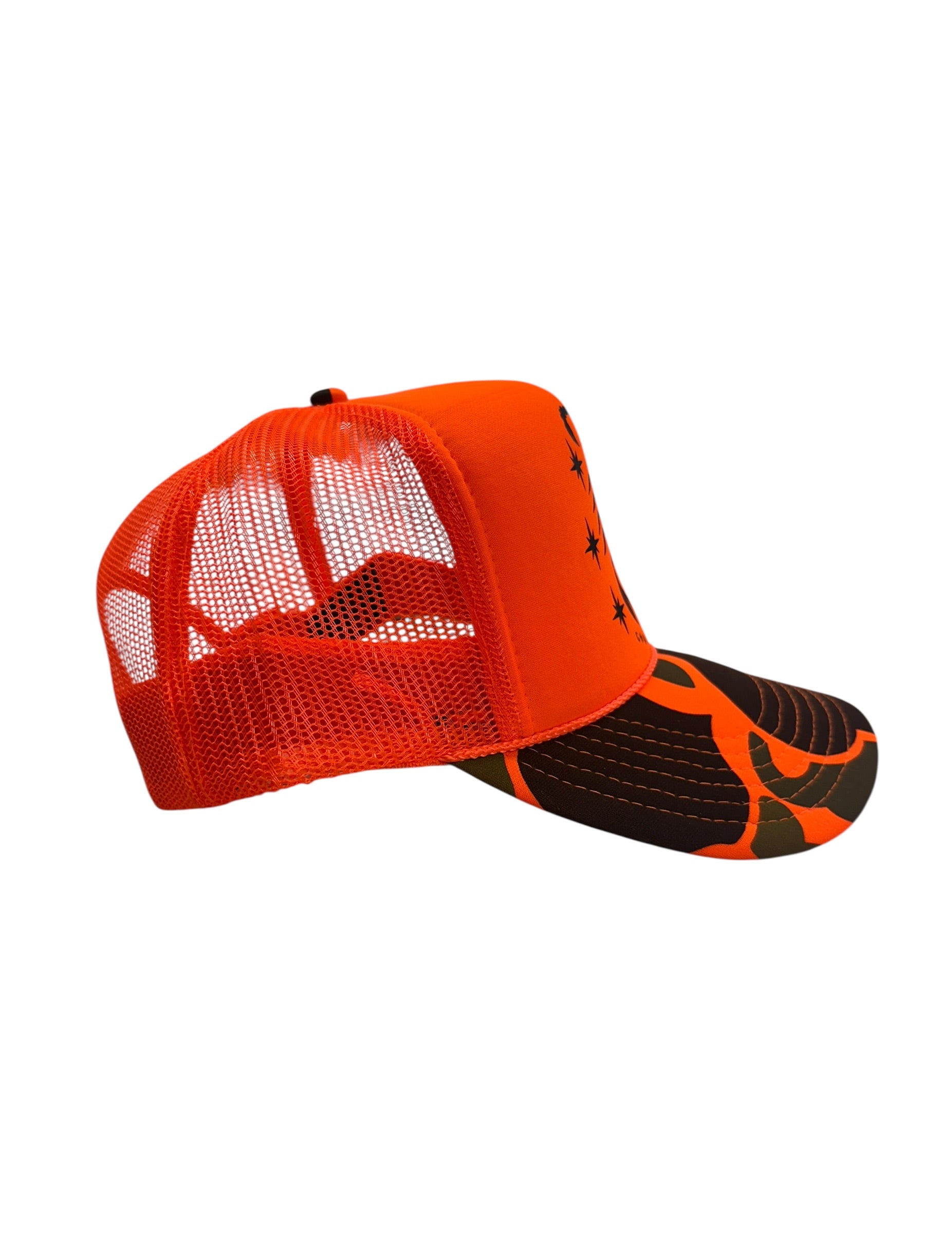 Scorpion and Star Camo Trucker Hat