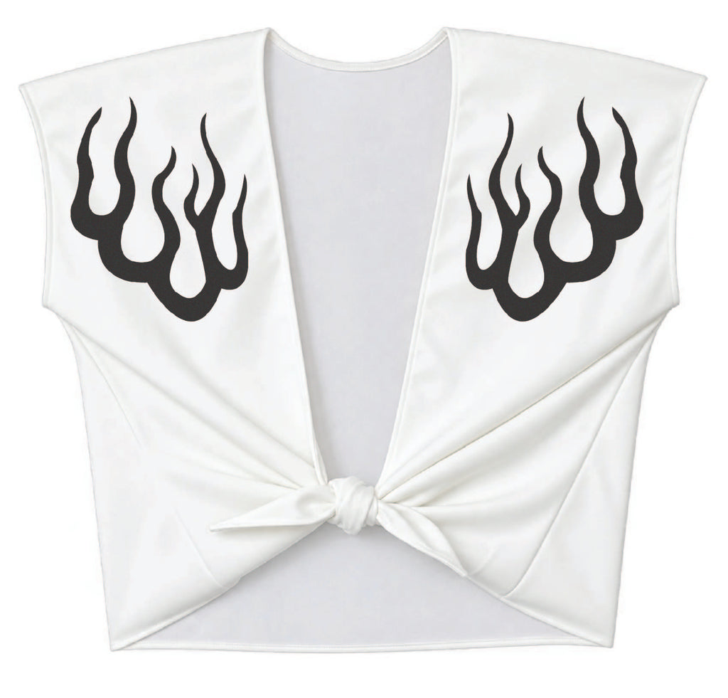 Flame Tie Front