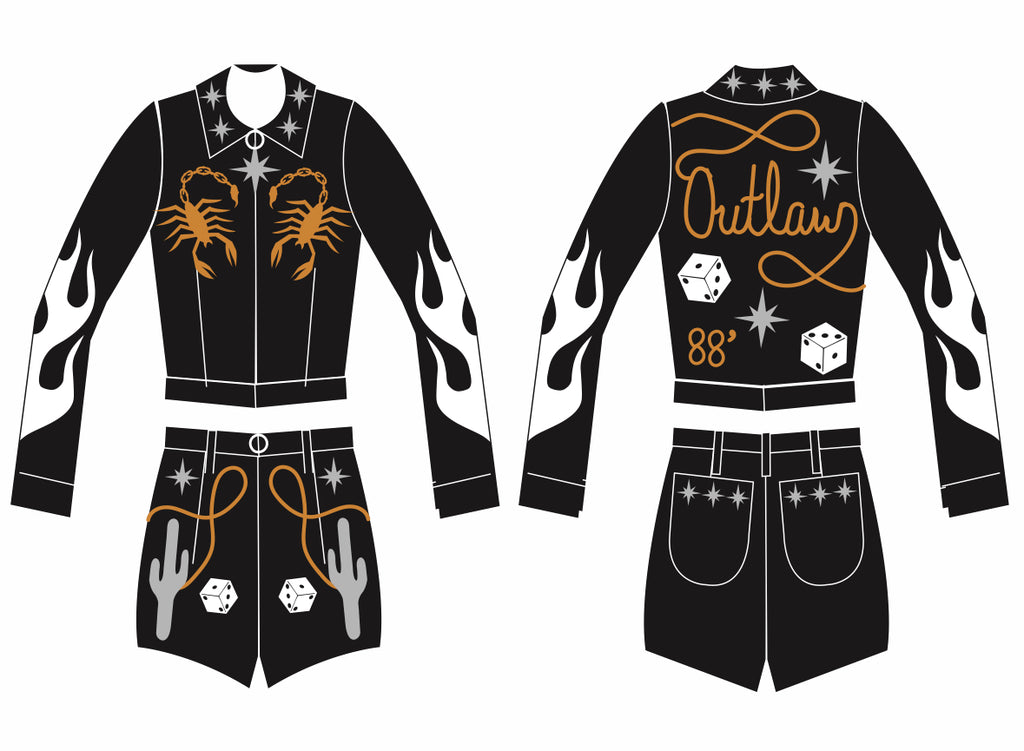 Custom 2PC Suit : Jacket + Shorts