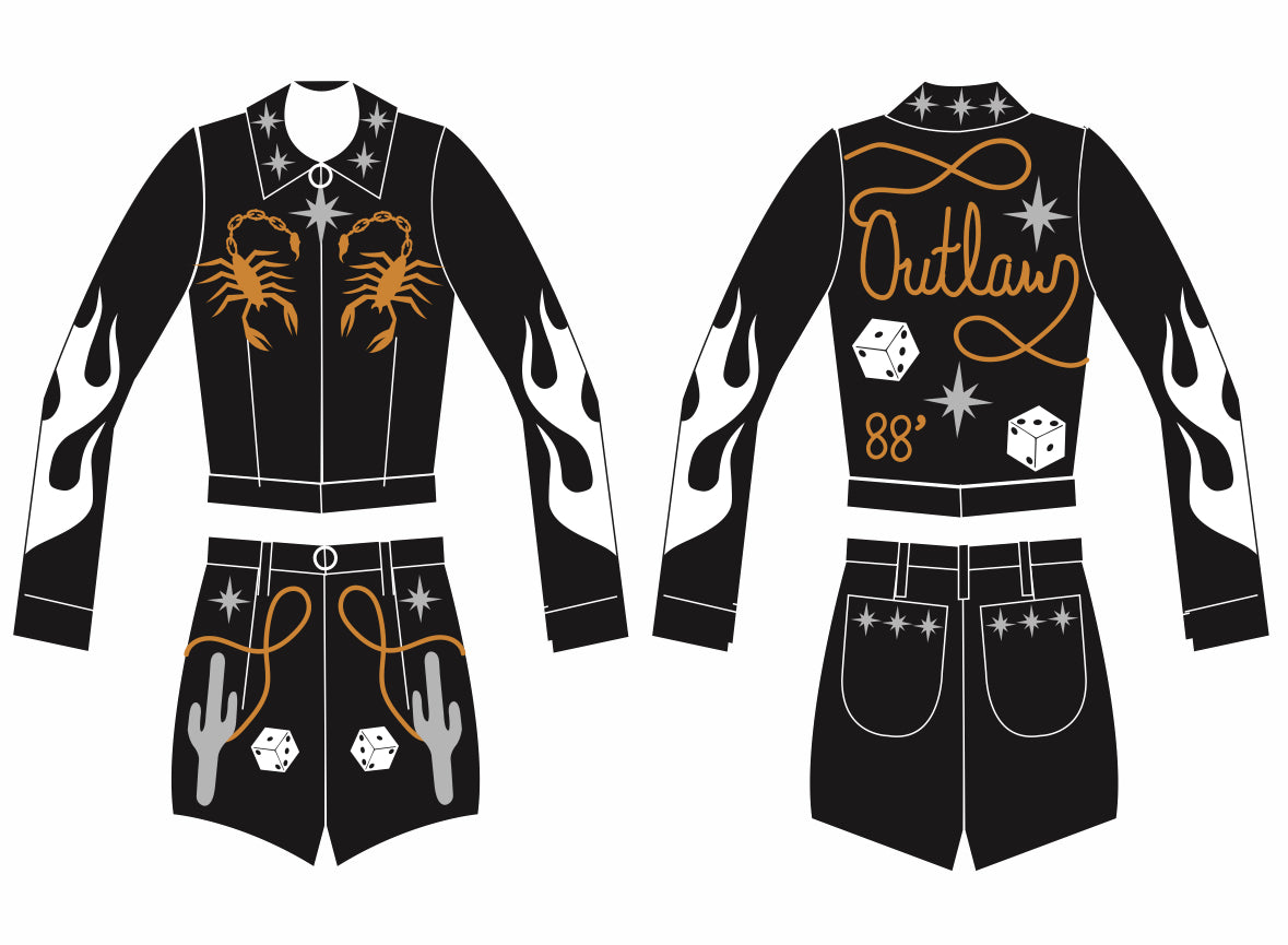 Custom 2PC Suit : Jacket + Shorts