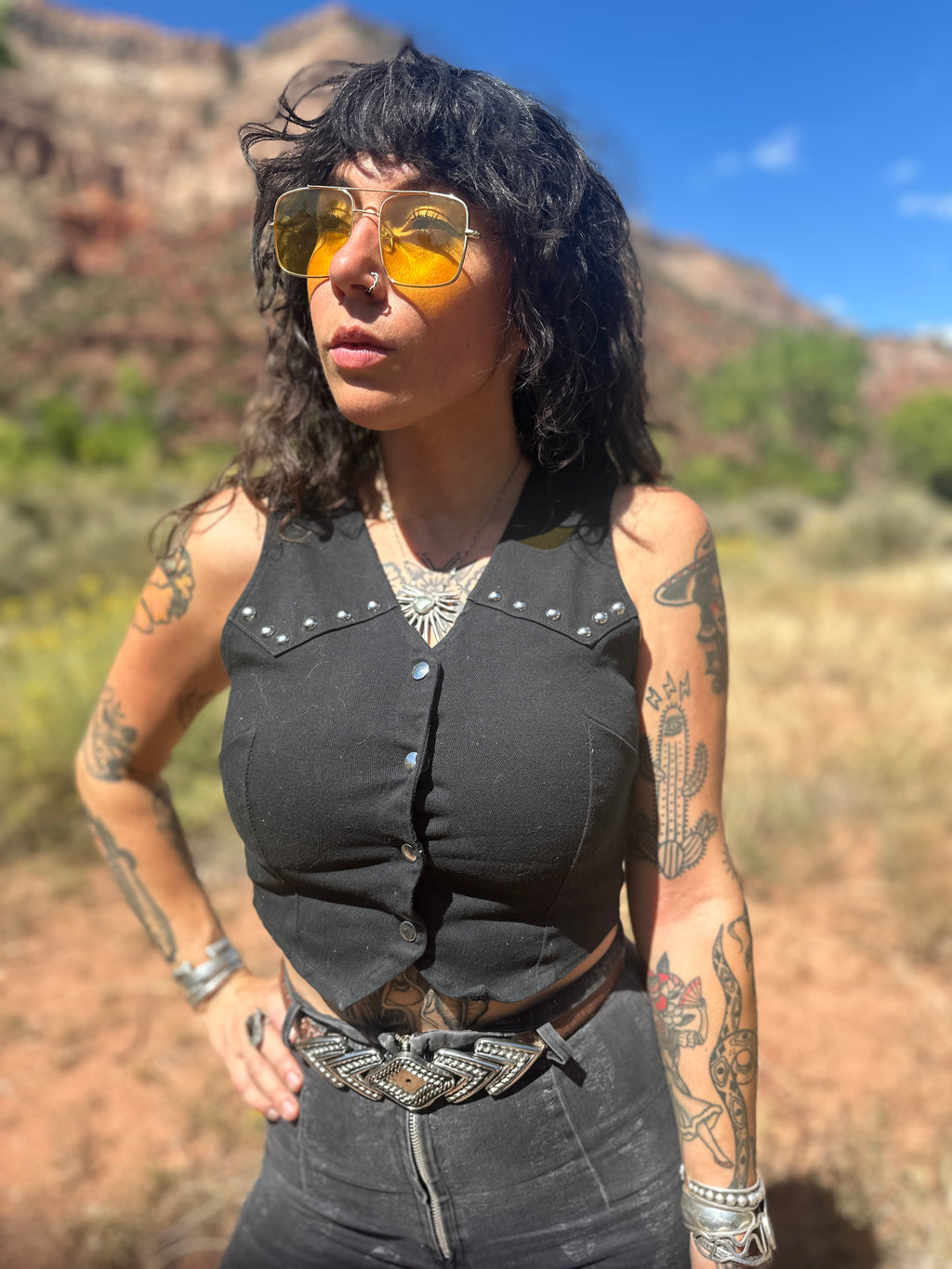 Studded Rocker Vest