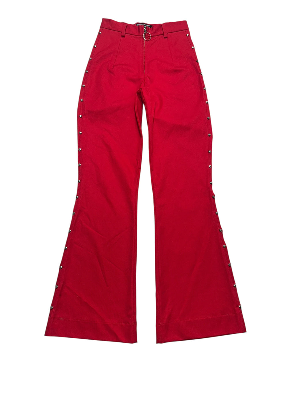 Red Studded Pants