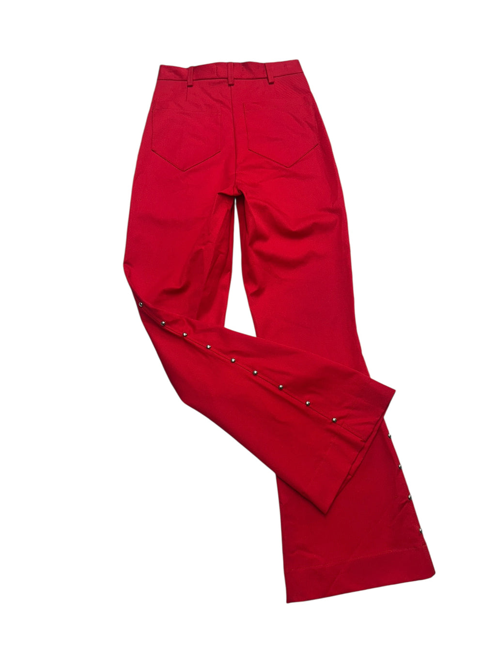 Red Studded Pants