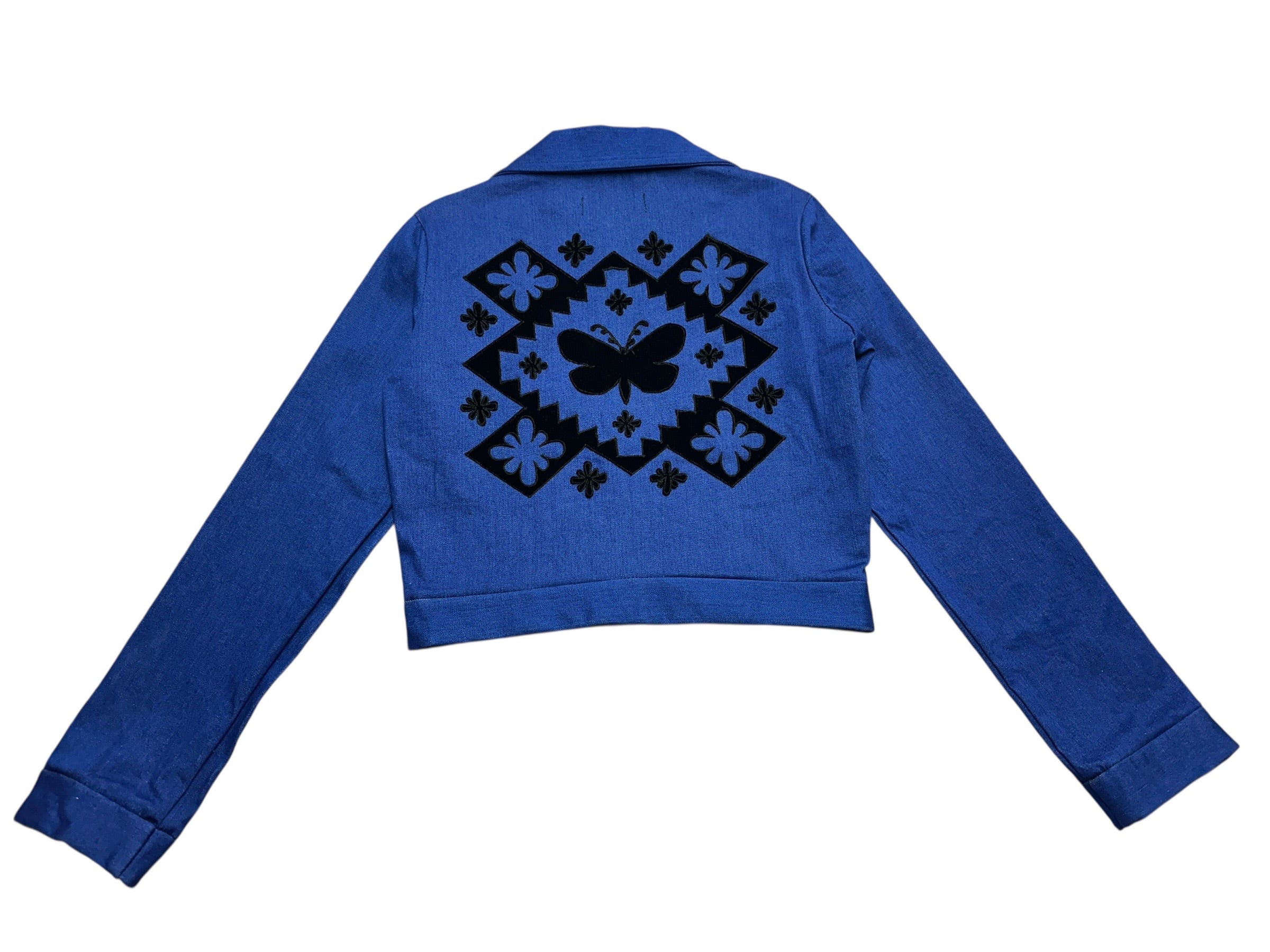 True Blue Denim Desert Tile Jacket