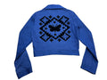 True Blue Denim Desert Tile Jacket