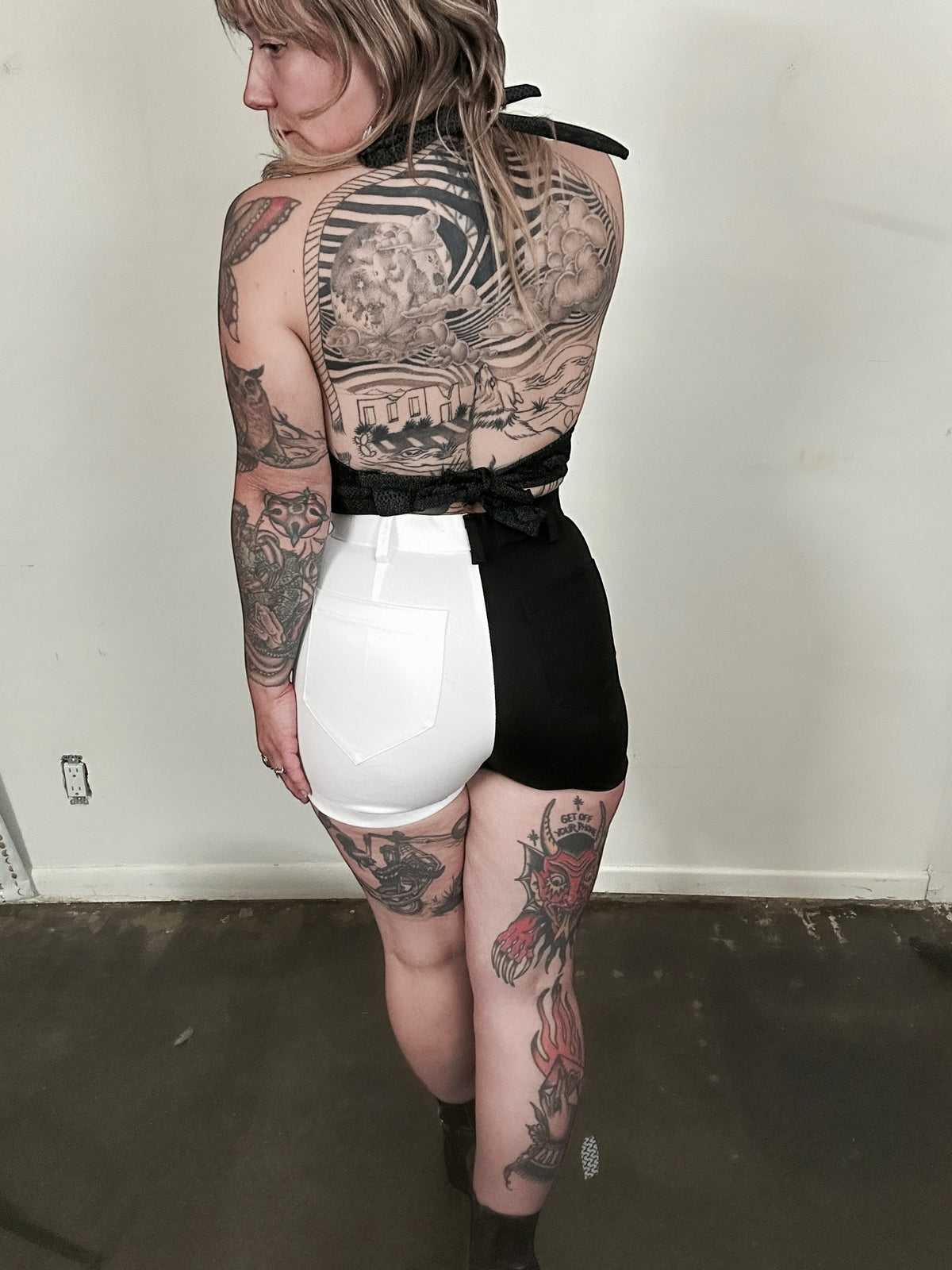 Color Block Shorts