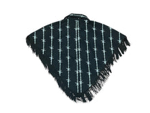 Load image into Gallery viewer, Barbed Wire Fringe Cape READY TO SHIP
