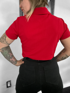 Cropped Dagger Blouse