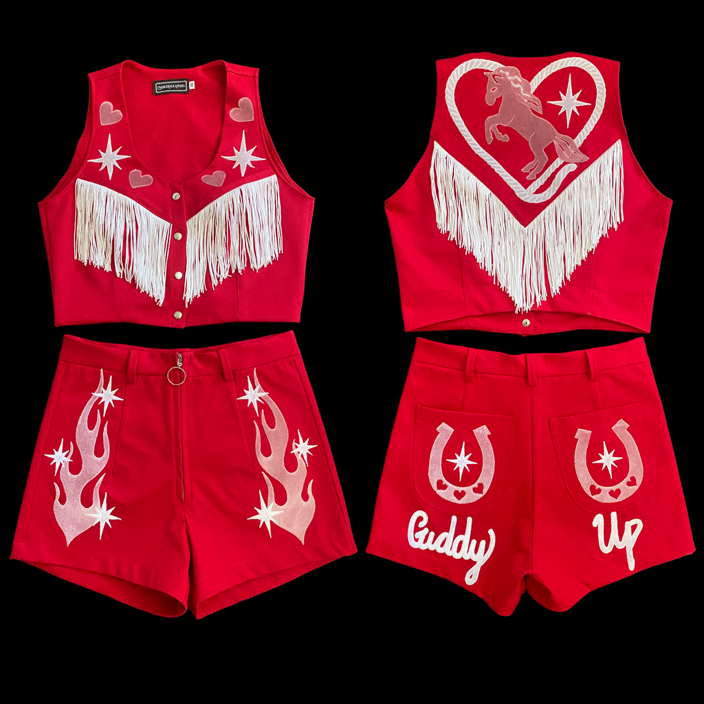 Custom 2 Piece Suit: Vest + Short