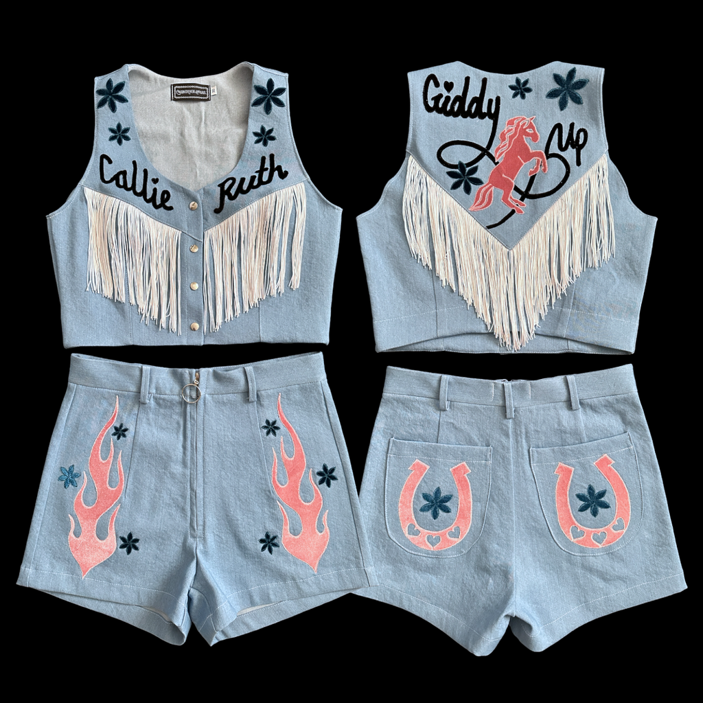 Custom 2 Piece Suit: Vest + Short