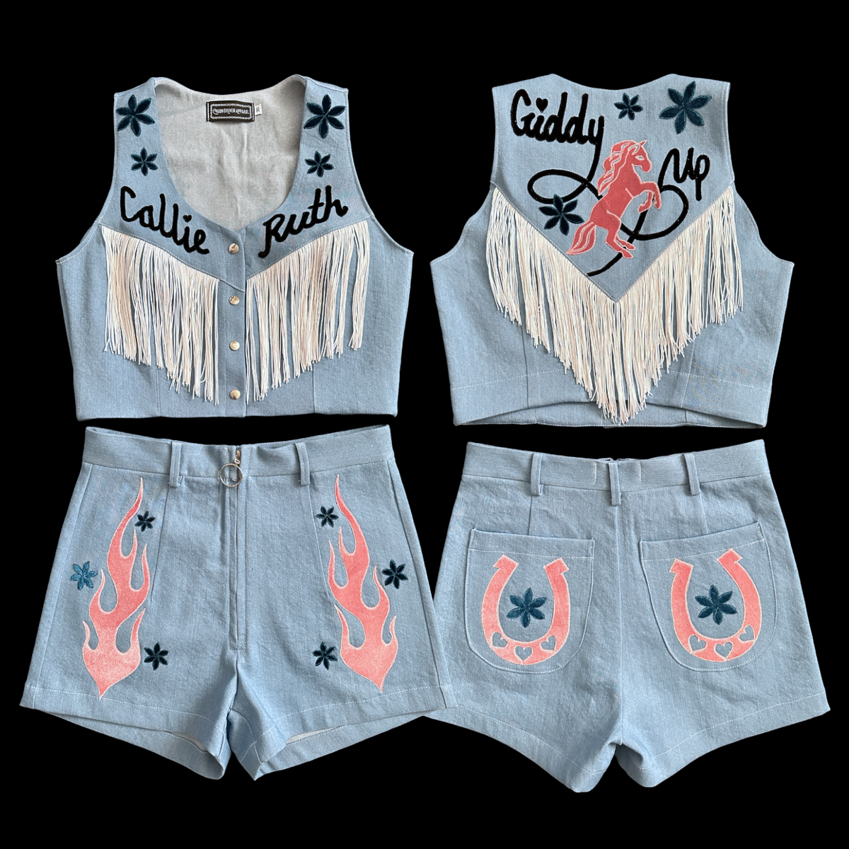 Custom 2 Piece Suit: Vest + Short