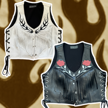 Load image into Gallery viewer, Leather Fringe Vests
