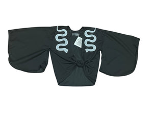 Black Snake Kimono READY TO SHIP S