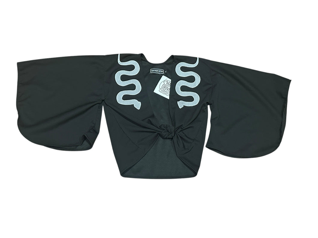Black Snake Kimono READY TO SHIP S