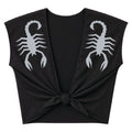 Scorpion Tie Front