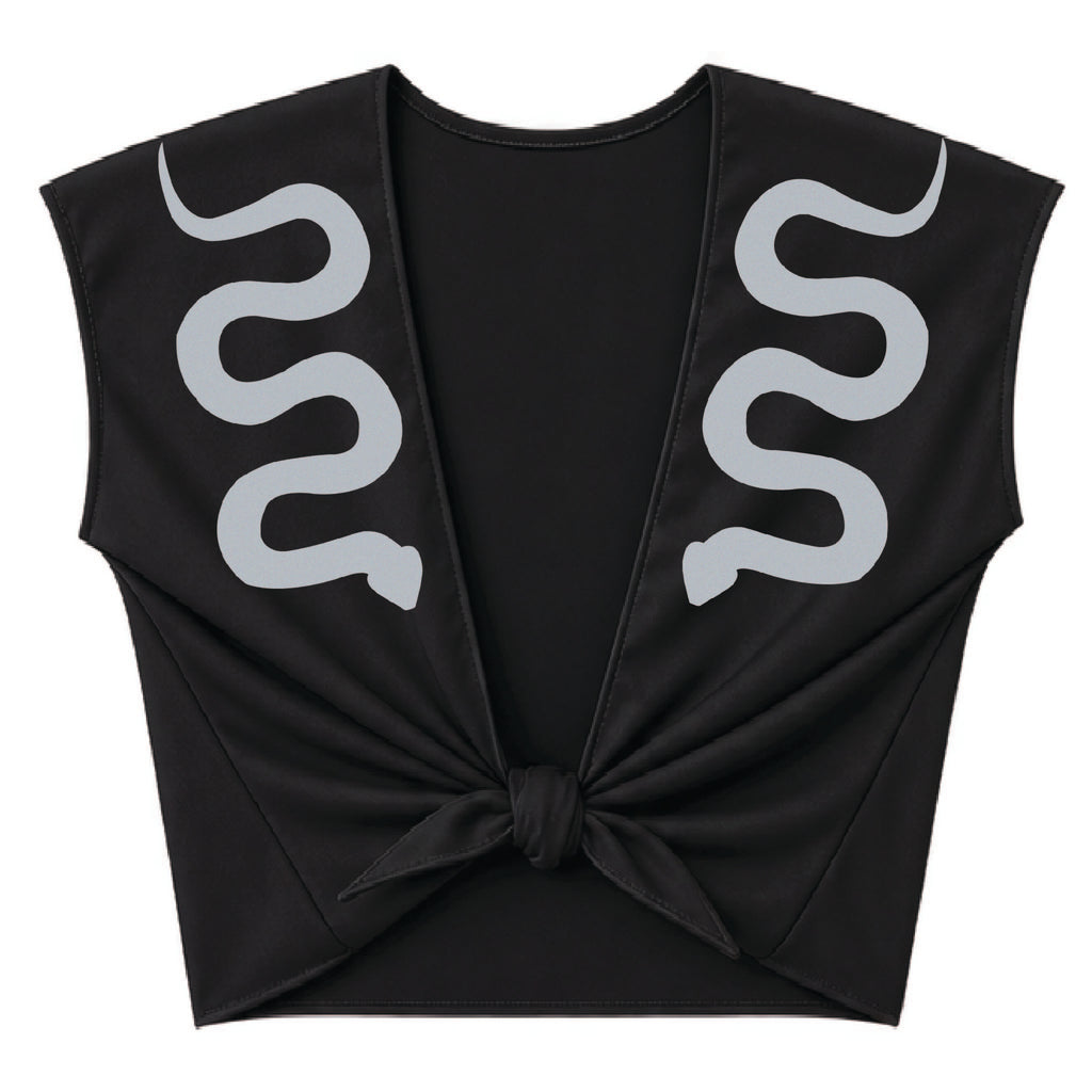Snake Tie Front