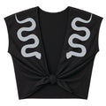 Snake Tie Front