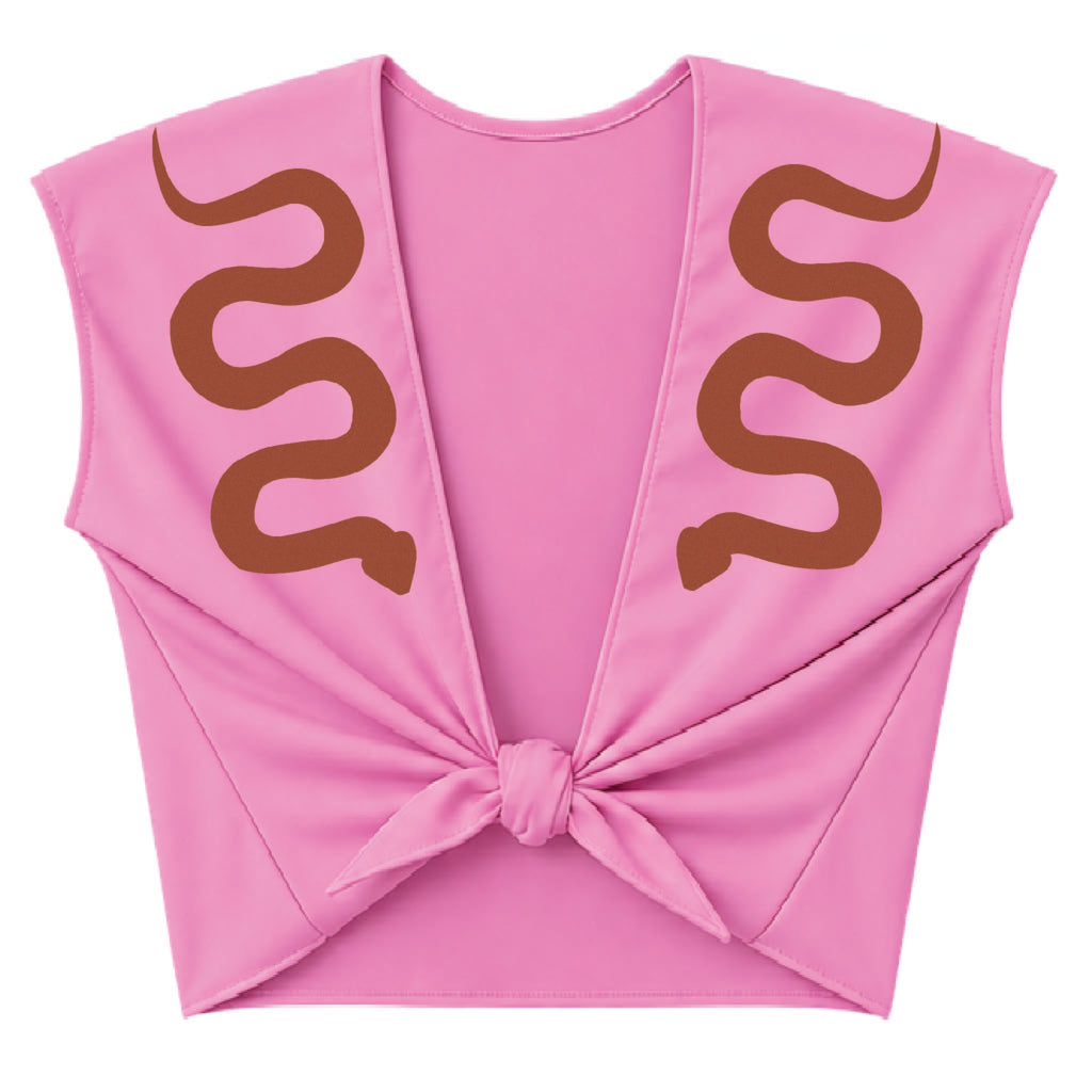 Snake Tie Front