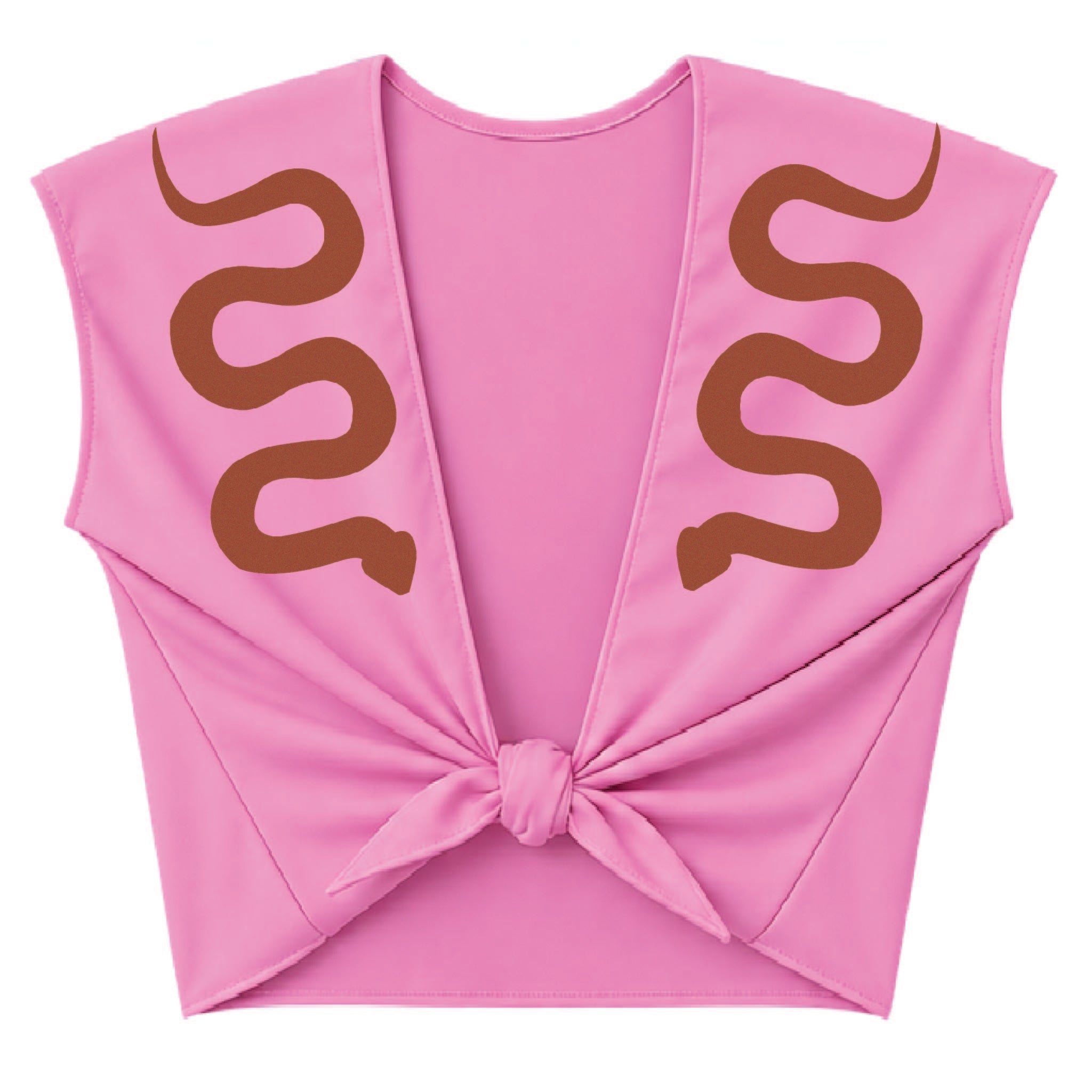 Snake Tie Front