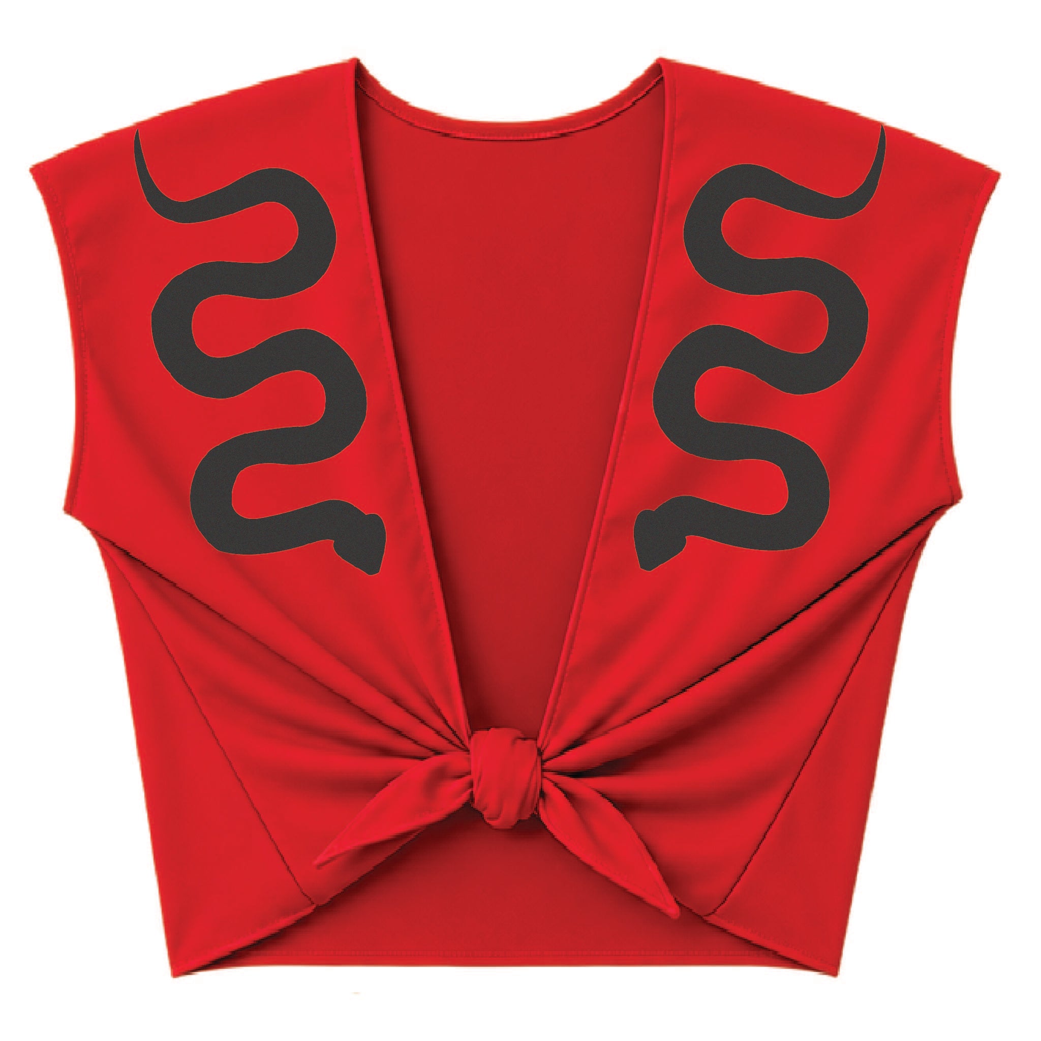 Snake Tie Front