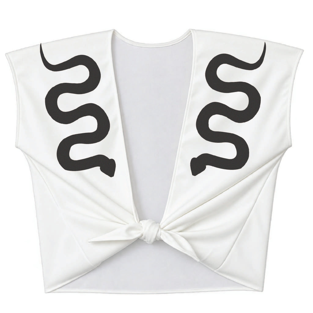 Snake Tie Front