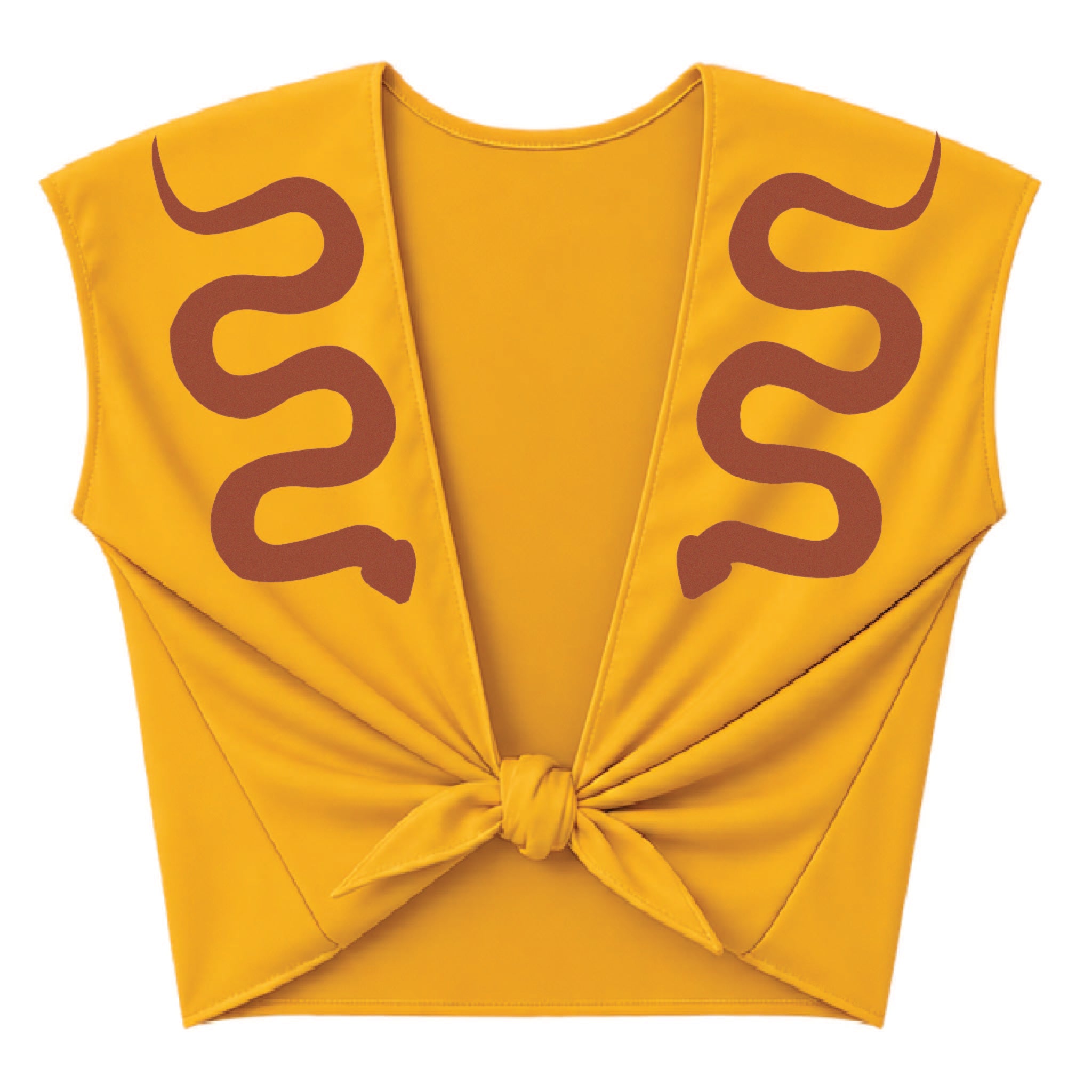 Snake Tie Front
