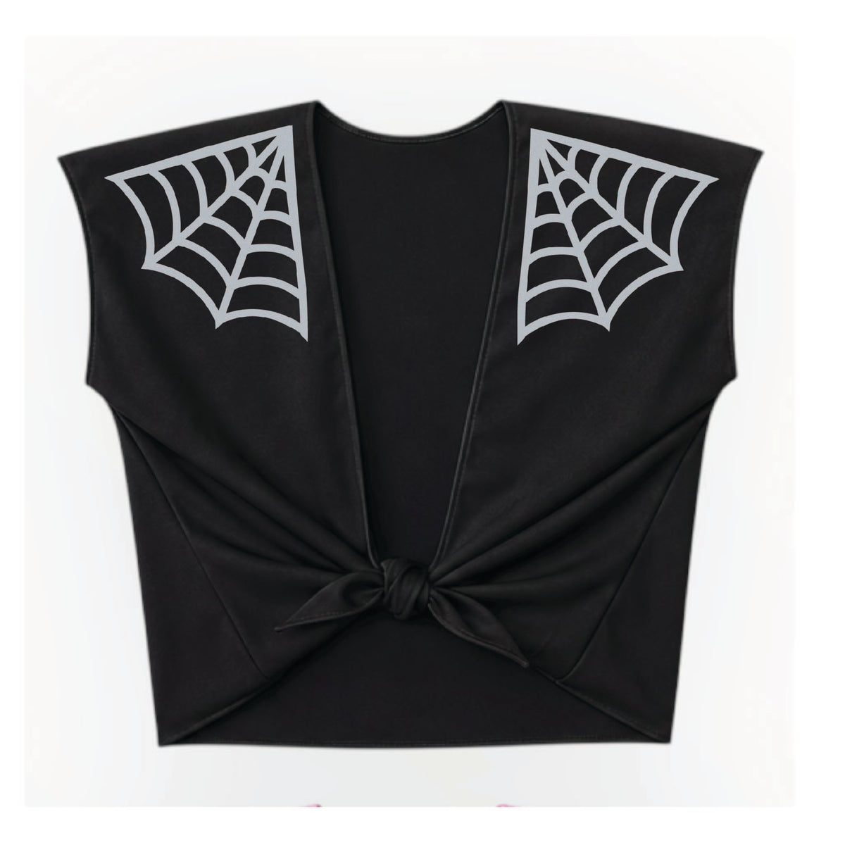 Spider Web Tie Front