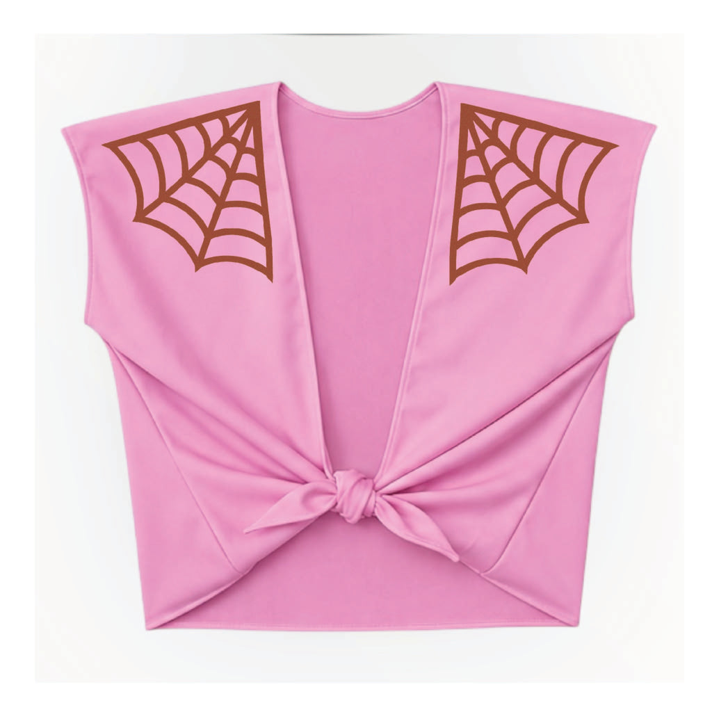Spider Web Tie Front