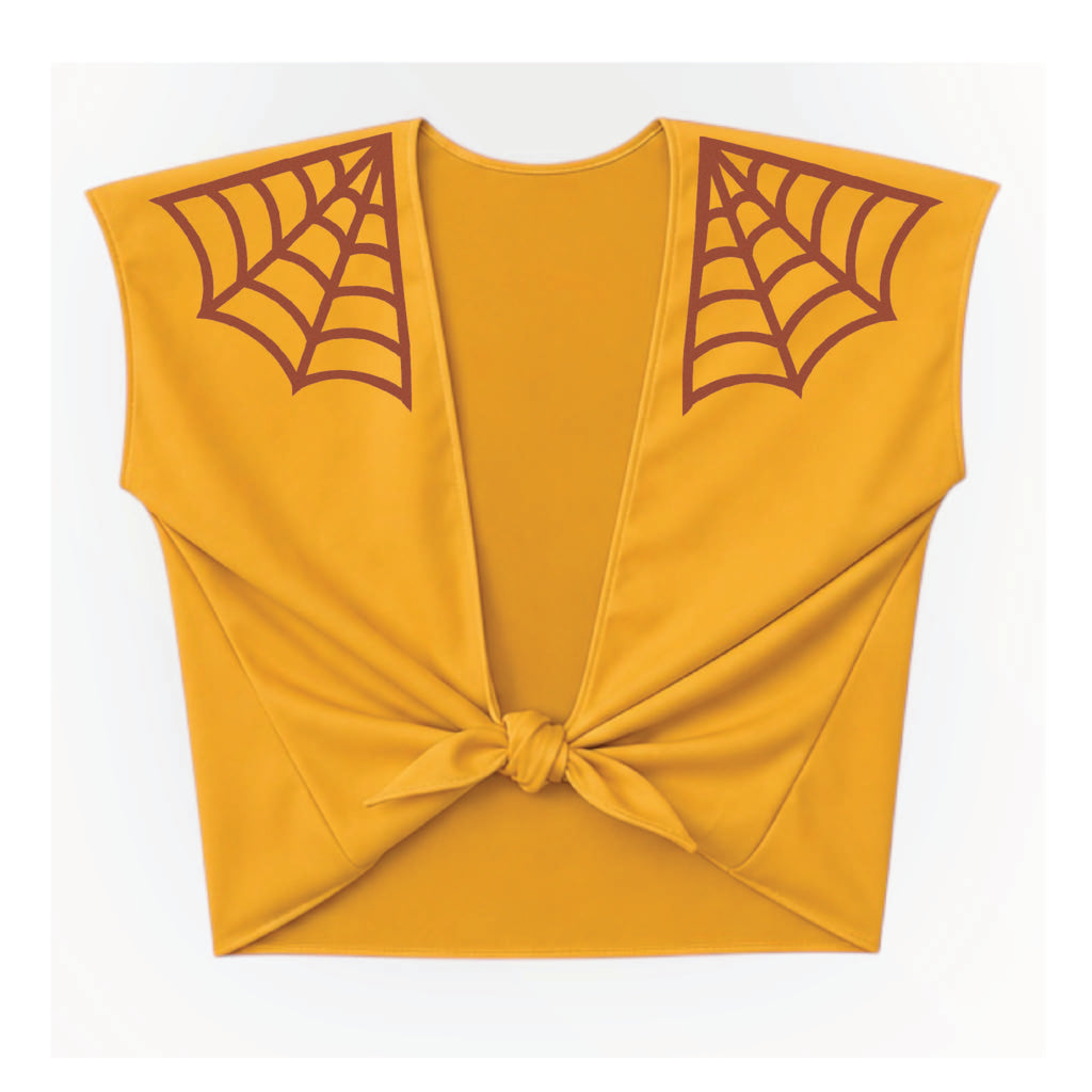 Spider Web Tie Front