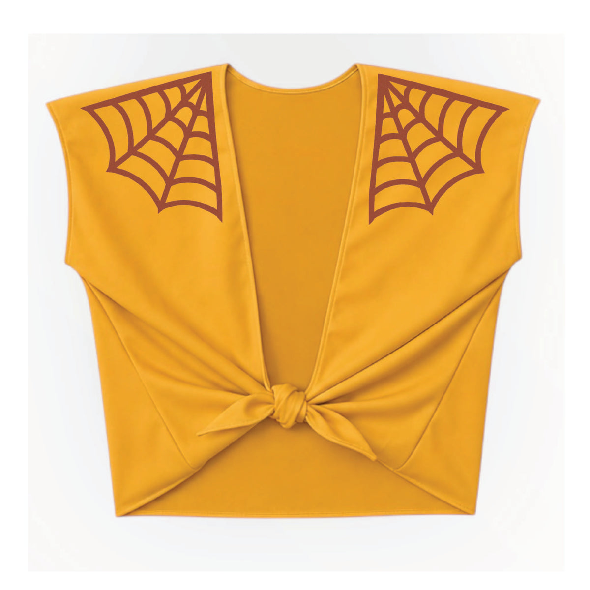 Spider Web Tie Front
