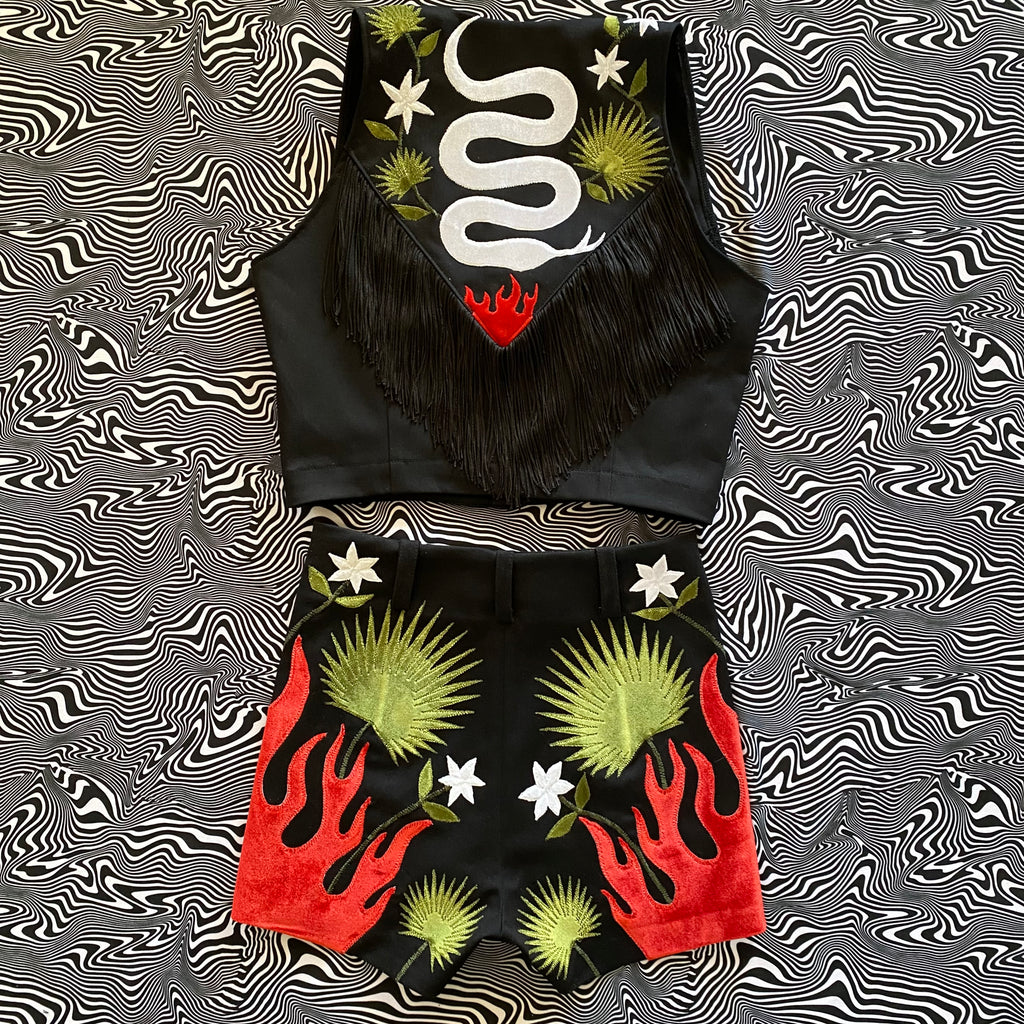 Custom 2 Piece Suit: Vest + Short