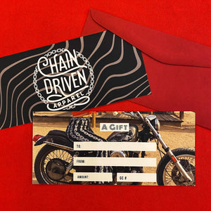 Chain Driven Gift Card